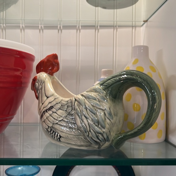 John Derian Gravy Boat 🐓 🦃 - Picture 2 of 6